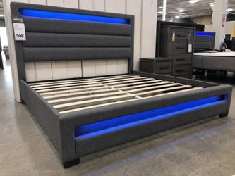 NEW Ashley Verishaw LED Bed — Bluetooth + Subwoofer