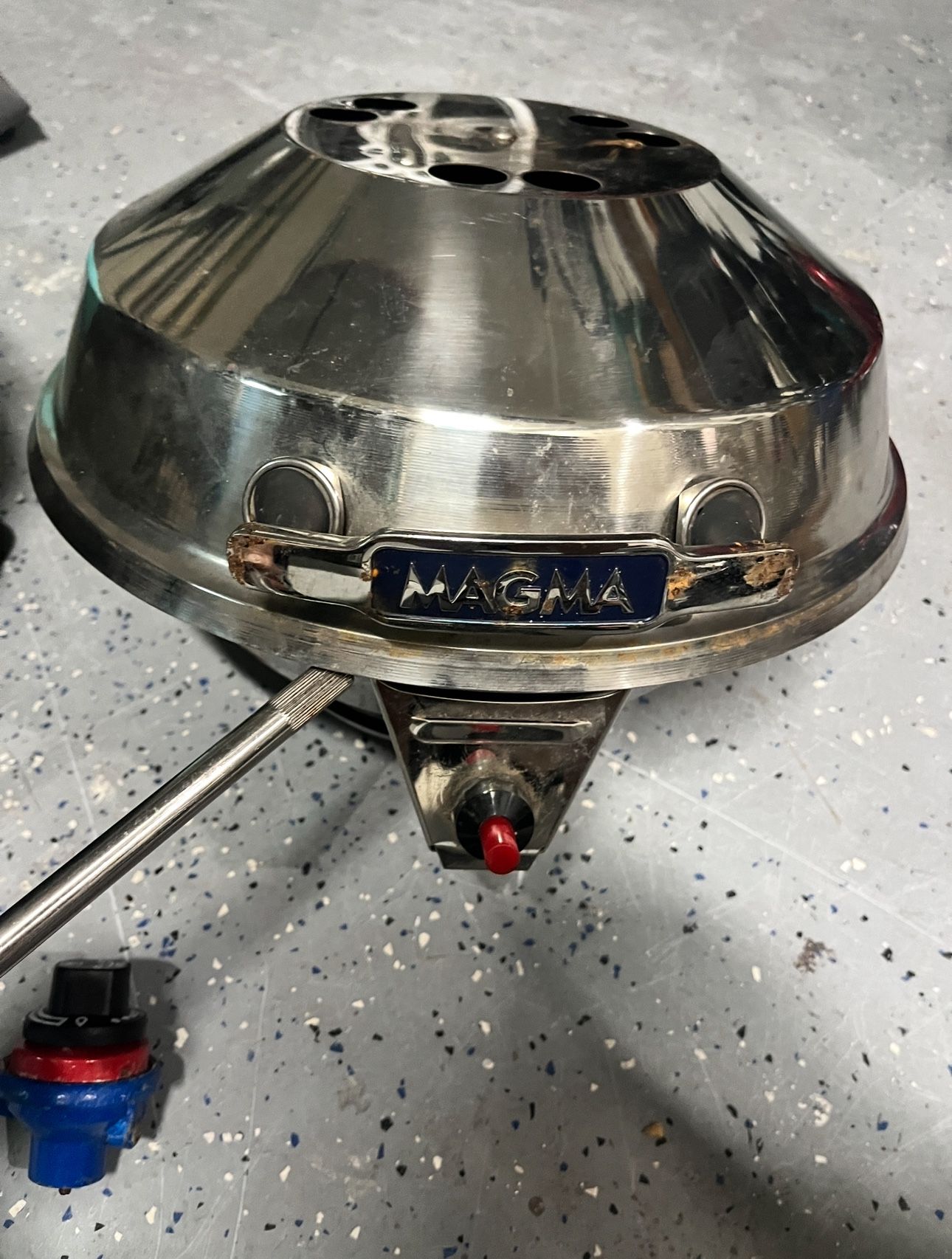 Magma Stainless Steel Marine Grill (With 2 Types Of Stands And Bag )