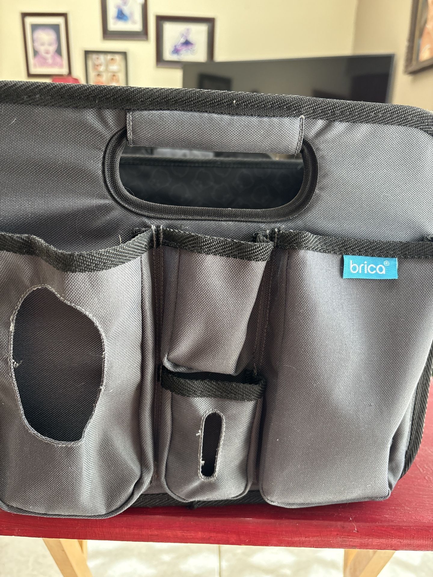 Grey Brica Organizer For Baby