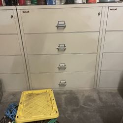 FireKing 44” Lateral File Cabinets