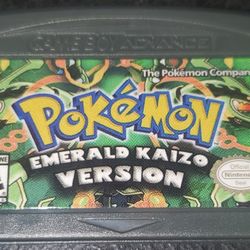 Pokemon Emerald Kaizo GBA ROM Hack Video Game Custom Gameboy Advance