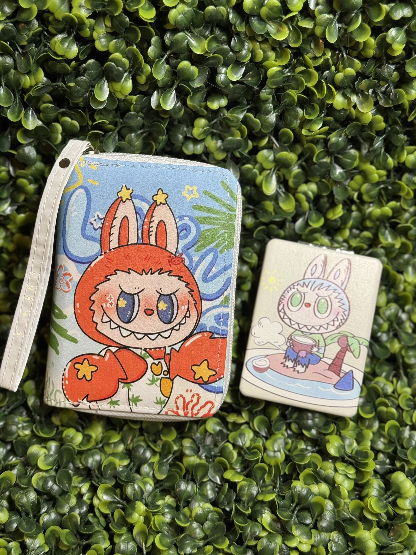 Labubu Wallet & Mirror