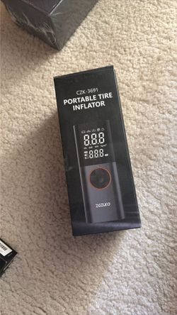 Portable tire inflator
