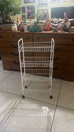 Metal cart $10 good cond