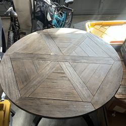 Round Dinning Table Ajustable 