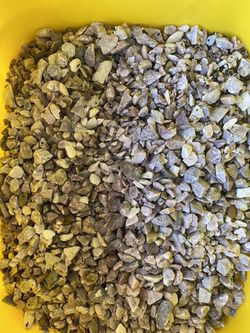 Purple Crushed Rock Aquarium 