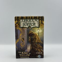 Arkham Horror The King in Yellow Expansion Board Game 2007