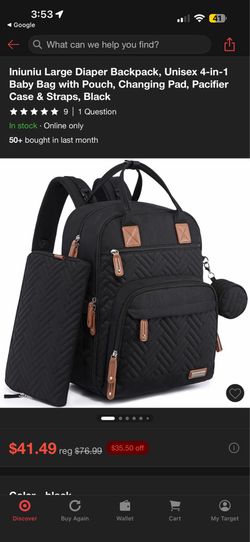 Diaper bag -large
