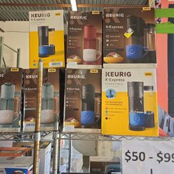 Keurig Coffee Maker NEW COLORS 