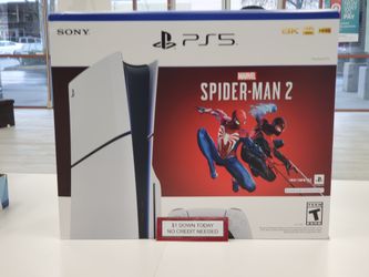 🔥 NO CREDIT NEEDED -  🔥 Sony Playstation -  PS5 Slim & PS5 Pro  - Gaming Console -  – Take It Home for Just $5 Down! 🎮