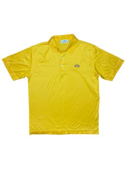 Vintage 70’s 80’s NBA Los Angeles Lakers Basketball Coaching Polo Shirt  Yellow