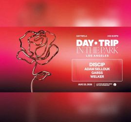 (2) Daytrip tickets, Discip, Adam Sellouk