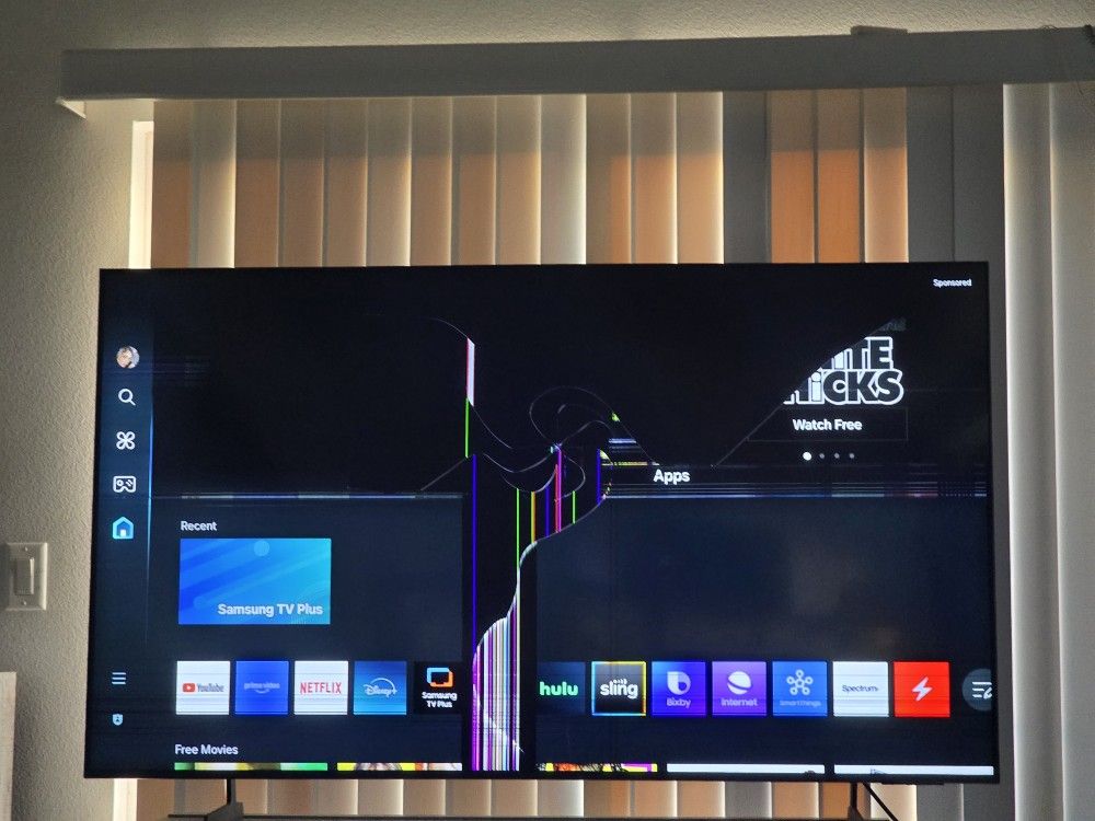 Free 65' Samsung Smart Tv