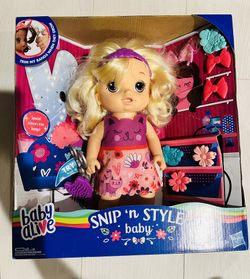 Baby Alive Snip ‘N Style 