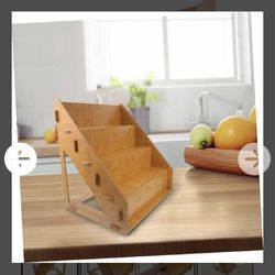 PRETYZOOM Stand for Cupcakes Desserts Rustic Shelf  Retail $51