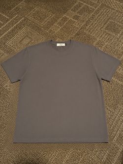 Abenetter Gray Crewneck T-Shirt Size M