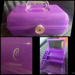$13 purple used caboodle for make up storage