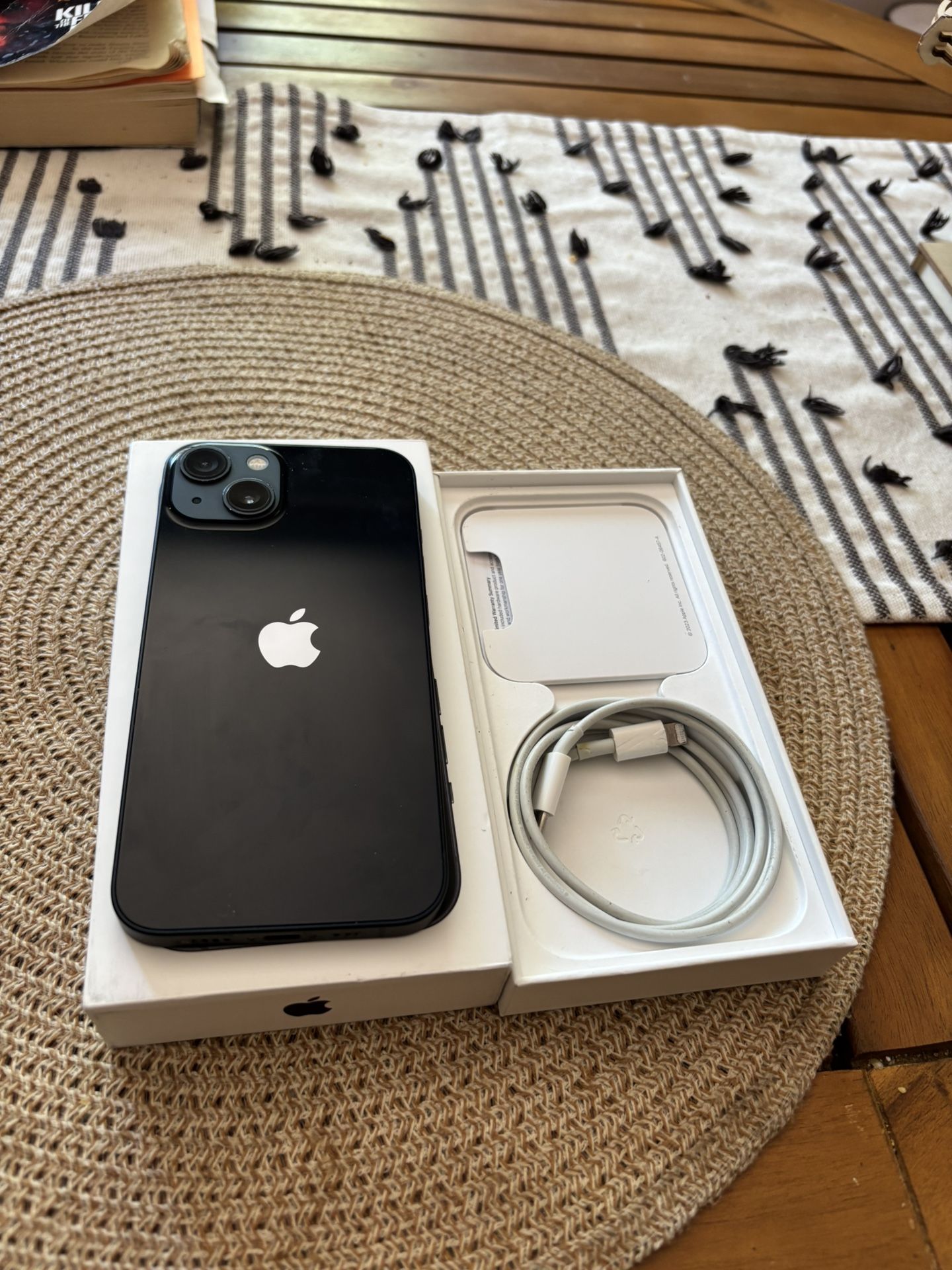 iPhone & portable charger