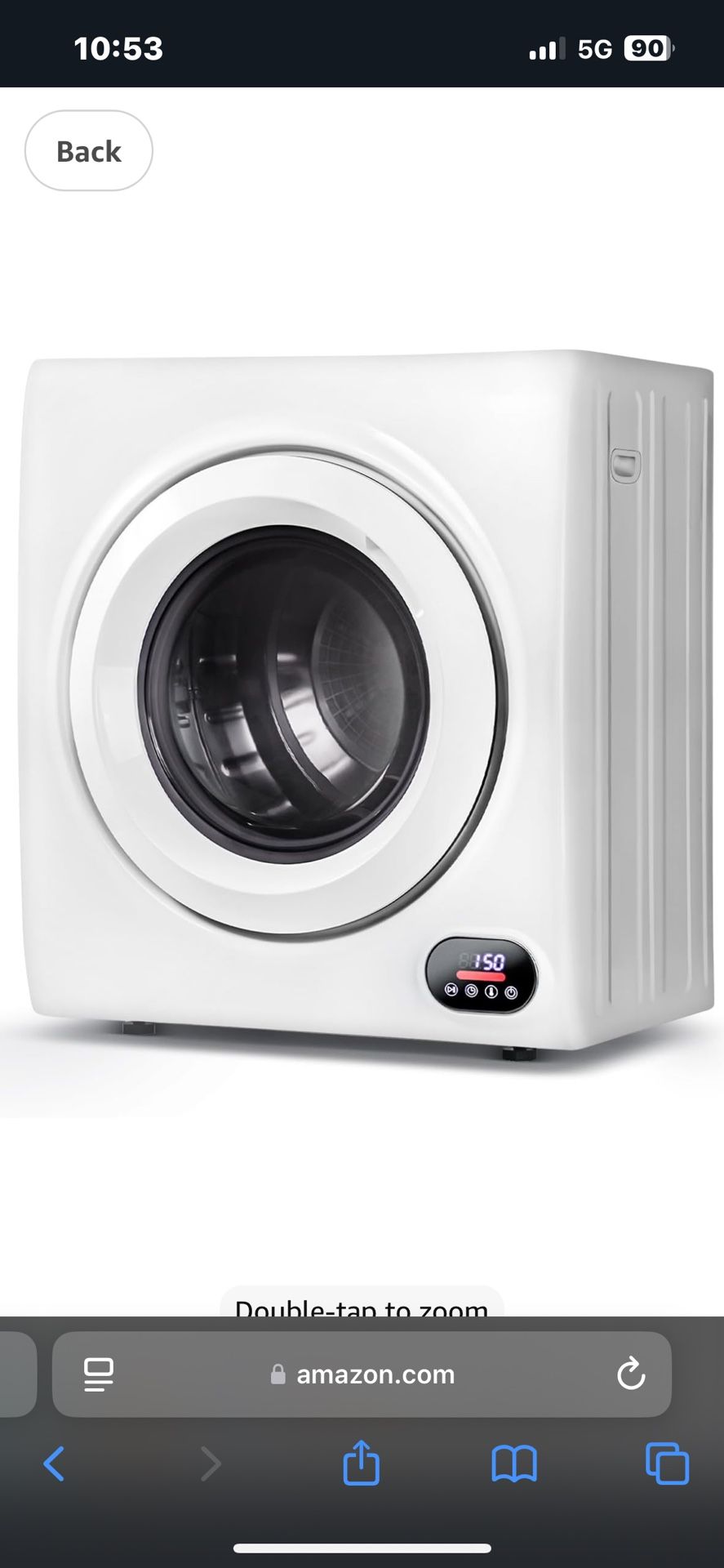 EUHOMY COMPACT DRYER