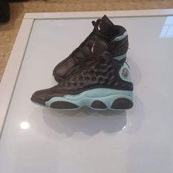 Jordan 13 Black Island Green