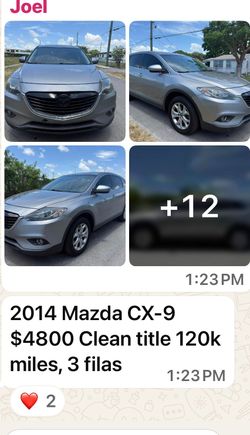 2014 mazda cx9