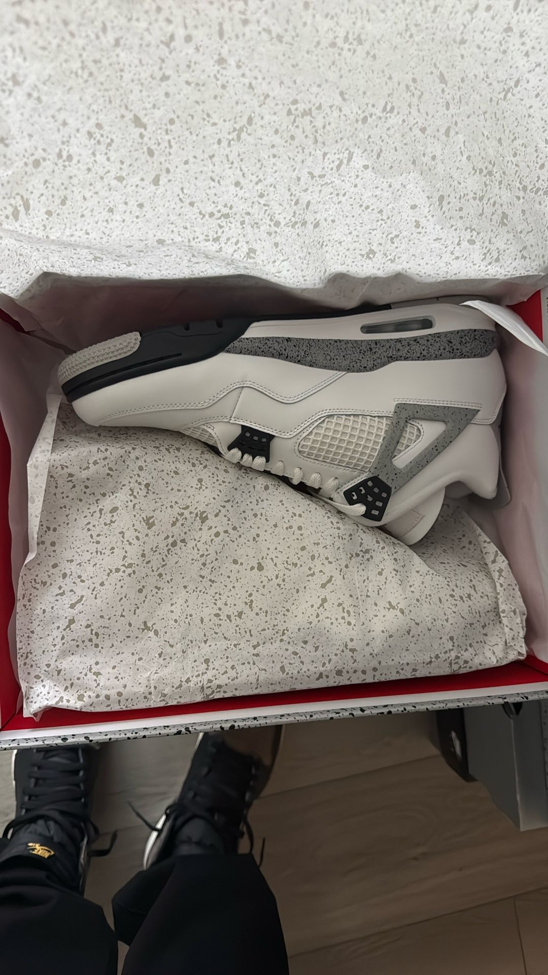 Air Jordan 4 " White Cement"
