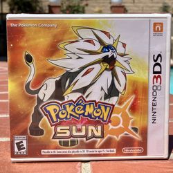 Sealed Copy Of Pokemon Sun For Nintendo 3ds