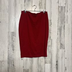 Red Mini Skirt 