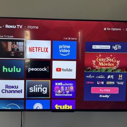 TCL 43” Roku Smart TV (Model 43S455)