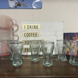 New Novelty Mini Coca Cola Shot Glasses 