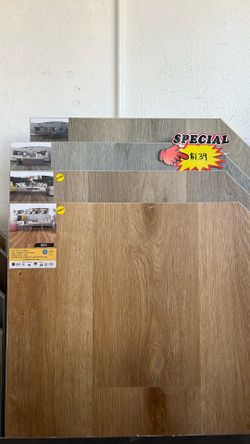 5.5mm SPC Vinyl Floor $1.39/sqft 