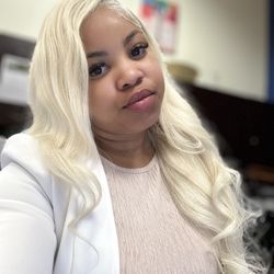 30 In Blonde Wig