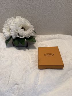 Tods Black Leather Men’s Wallet New