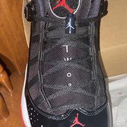 Jordan 6 Rings Black/white/red