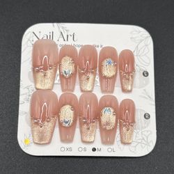 Press On Nails Handmade Reusable Size M