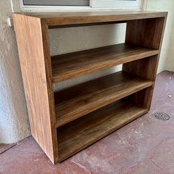 Solid Heavy Wood Bookshelf by Taquila Kola _ wooden book shelf