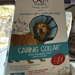 Dog calming collar
