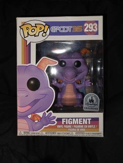 Funko Pop Figment #293 EPCOT 35 Disney Parks Exclusive