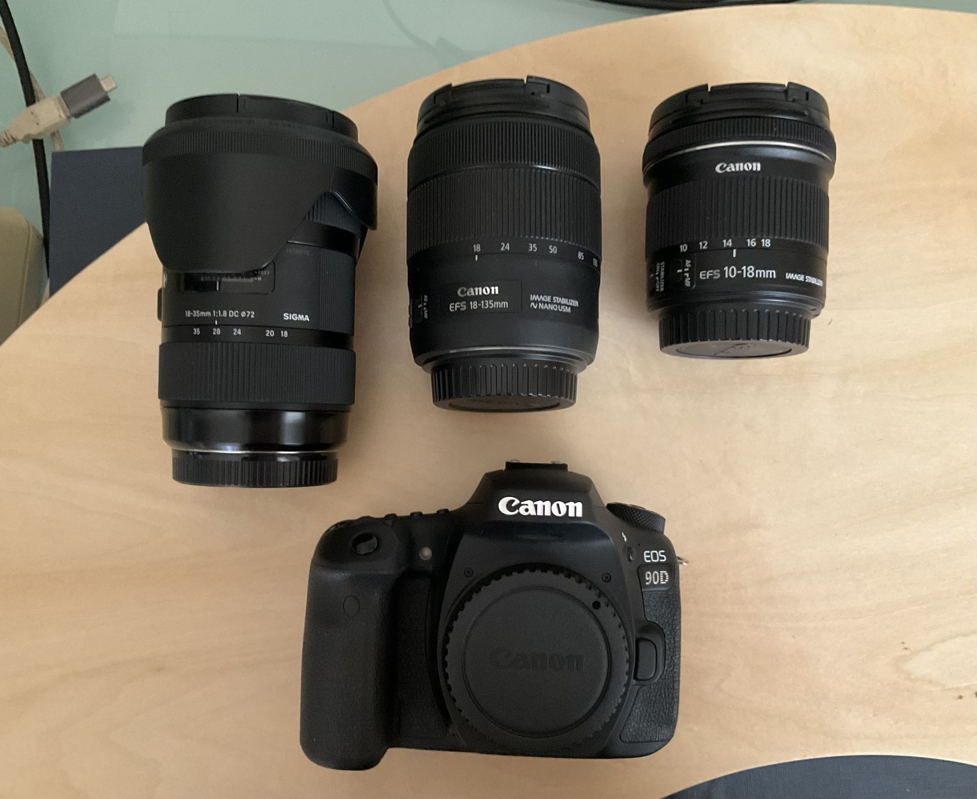 Sigma 18-35mm Lens For Canon