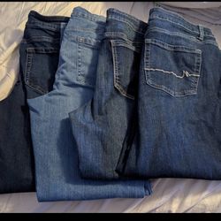 Maurices Women's Jeans Size 16 Lot