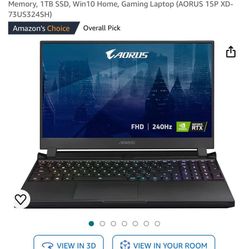 240Hz Gaming Laptop 