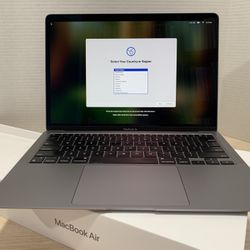 $425, Apple Care+ July 2027, M1/8GB/256GB, 13" MacBook Air 13” (2020), Exceptional Value!