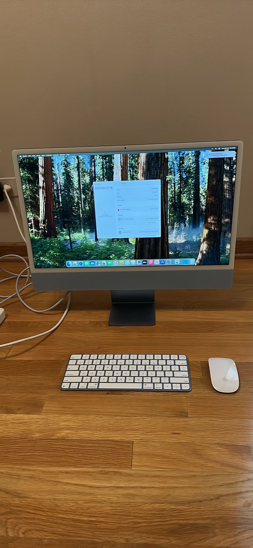 2021 iMac M1 8gb RAM 512gb SSD