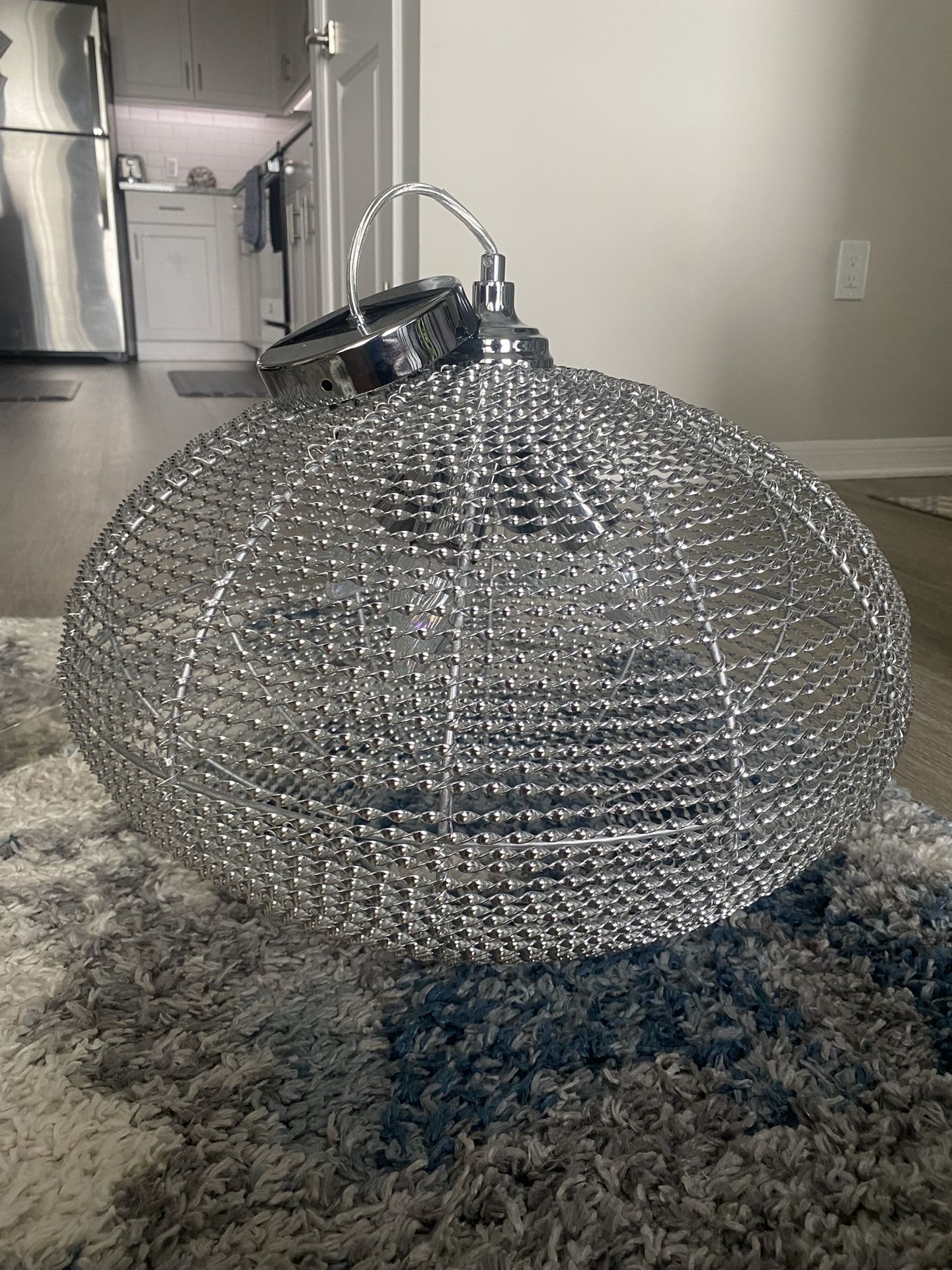 Silver Chandelier