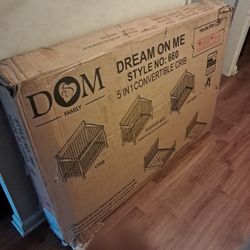 Dream On Me 5 In 1 Convertible Crib