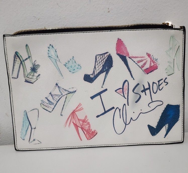 Christian Siriano 8"×12" Zipper Bag BNWOT