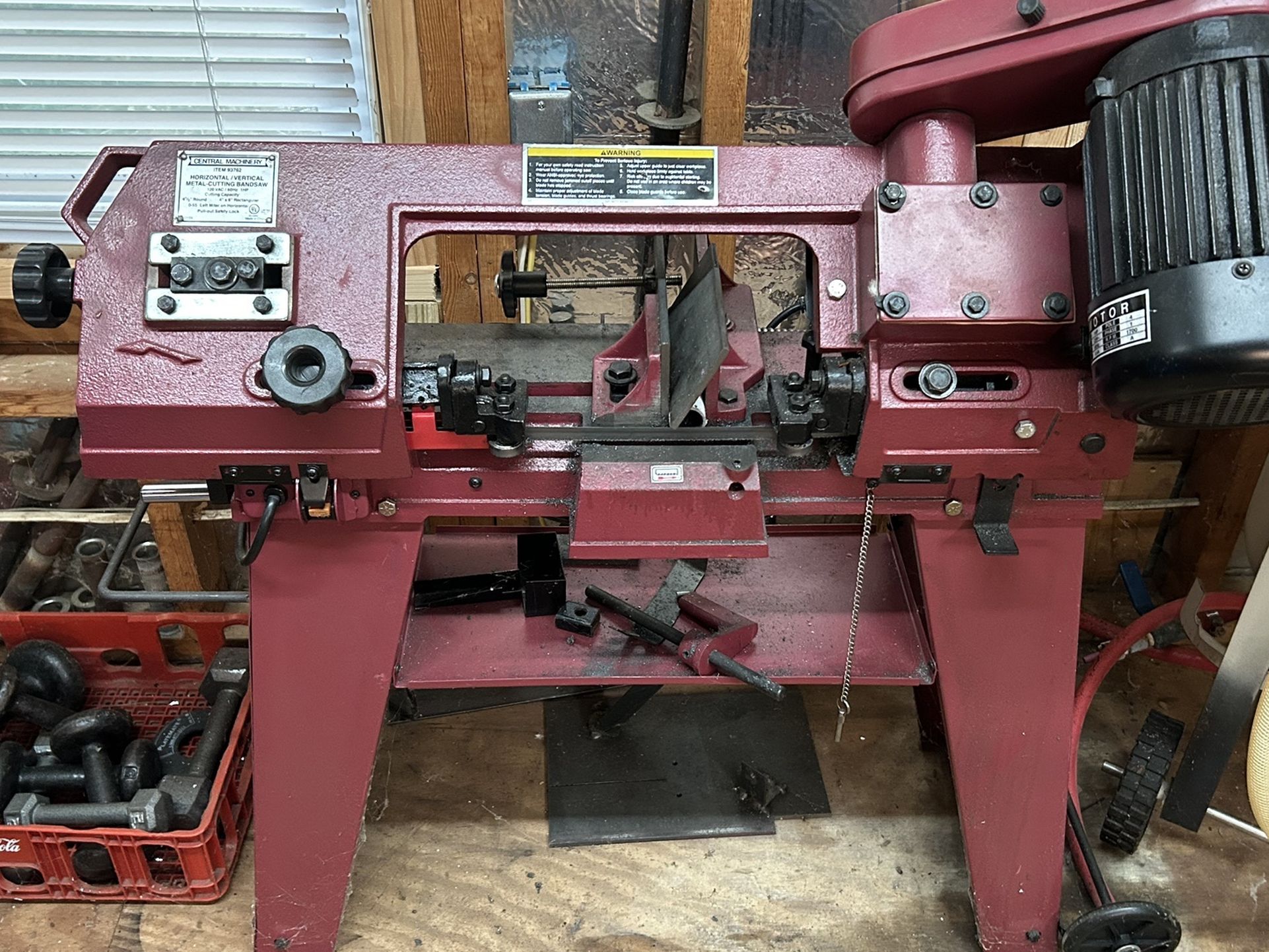 Harbor Freight 4”x 6” Metal Cutting Bandsaw 