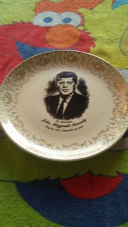 In memorian John Fitzgerald Kennedy.