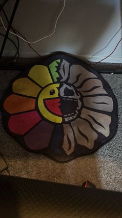 Gaming Room flower rug