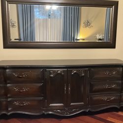 French Provincial  Furniture Including Mirror
